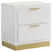 Caraway 4 Pc & Pc E.King, Cal.King, & Queen Bedroom Set Black & White - Furniture Land (Milwaukee, WI)