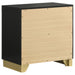 Caraway 4 Pc & Pc E.King, Cal.King, & Queen Bedroom Set Black & White - Furniture Land (Milwaukee, WI)