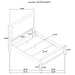 Marielle California King, E.King, & Queen Bed - Furniture Land (Milwaukee, WI)