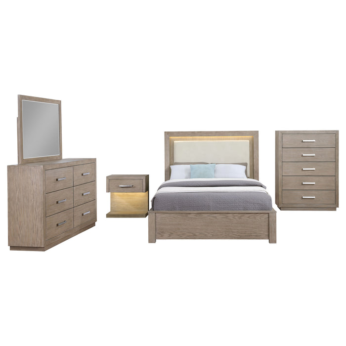 Kenora 4 & 5 Piece Bedroom Set E.King, Queen, & Cal.king - Furniture Land (Milwaukee, WI)