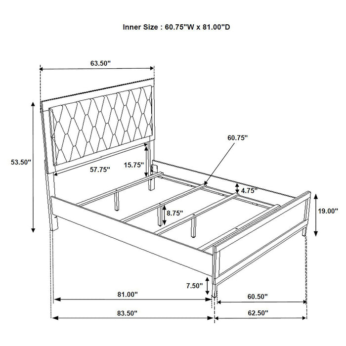 Sonora 4 & 5 Piece Bedroom Set - Furniture Land (Milwaukee, WI)