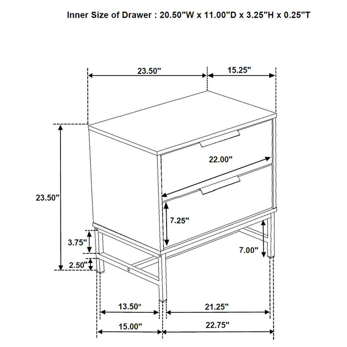 Sonora 4 & 5 Piece Bedroom Set - Furniture Land (Milwaukee, WI)