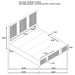 Terrace 4 & 6 Piece E.King, Cal.King, & Queen Bedroom Set - Furniture Land (Milwaukee, WI)