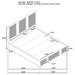 Terrace California King, E.King, & Queen Bed - Furniture Land (Milwaukee, WI)
