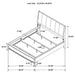 Granada California King, E.King, & Queen Bed - Furniture Land (Milwaukee, WI)
