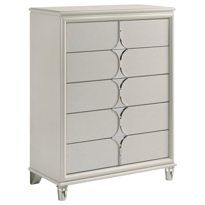 Olivia 4 & 5 Piece Bedroom Set E.King, Queen, & Cal.King - Furniture Land (Milwaukee, WI)