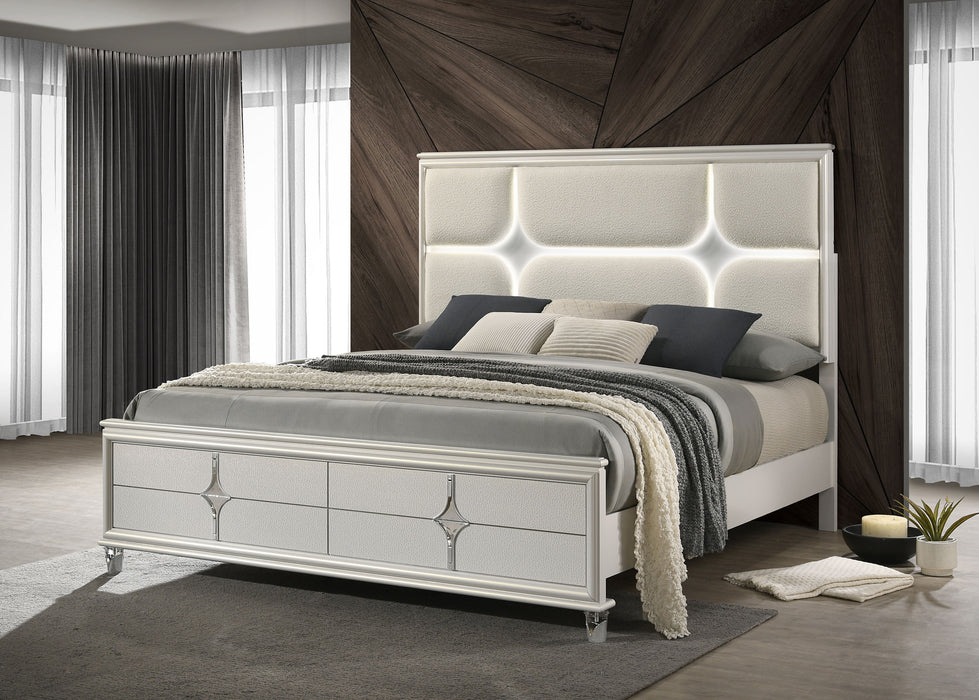 Olivia California King, E.King, & Queen Bed - Furniture Land (Milwaukee, WI)