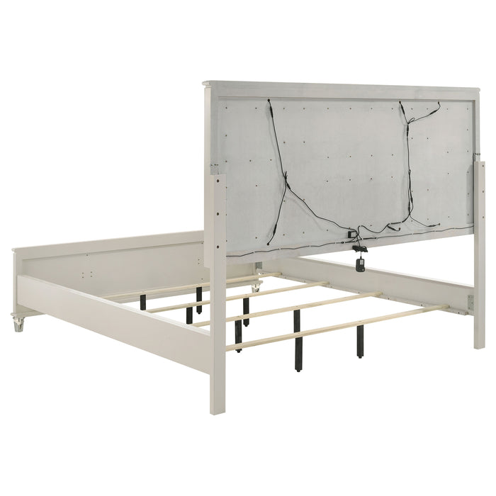 Olivia 4 & 5 Piece Bedroom Set E.King, Queen, & Cal.King - Furniture Land (Milwaukee, WI)