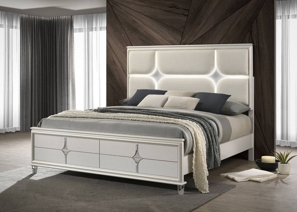 Olivia California King, E.King, & Queen Bed - Furniture Land (Milwaukee, WI)