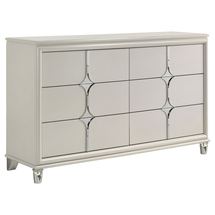 Olivia 4 & 5 Piece Bedroom Set E.King, Queen, & Cal.King - Furniture Land (Milwaukee, WI)