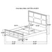 Olivia 4 & 5 Piece Bedroom Set E.King, Queen, & Cal.King - Furniture Land (Milwaukee, WI)