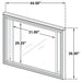 Marmore 4 & 5 Pc E.king, Cal.king, & Queen Bedroom Set - Furniture Land (Milwaukee, WI)