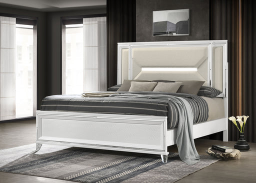 Marmore California King, E.King, & Queen Bed - Furniture Land (Milwaukee, WI)