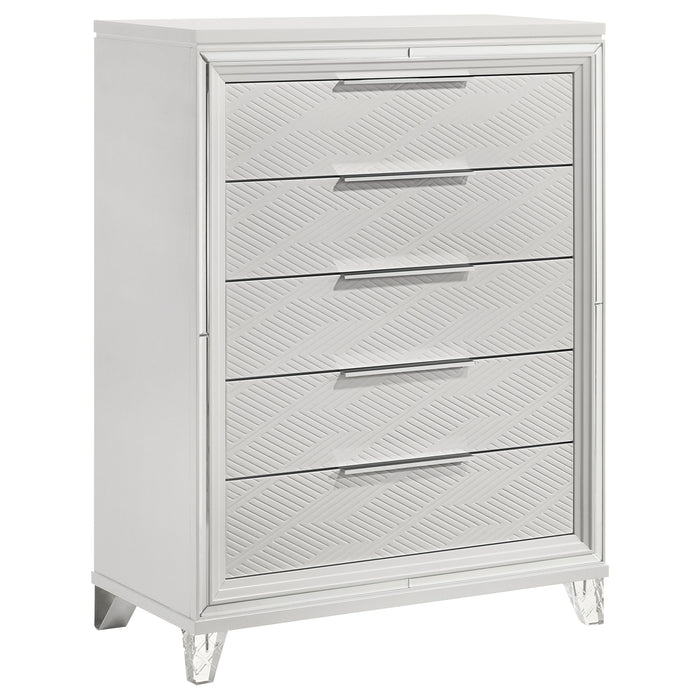 Marmore 4 & 5 Pc E.king, Cal.king, & Queen Bedroom Set - Furniture Land (Milwaukee, WI)