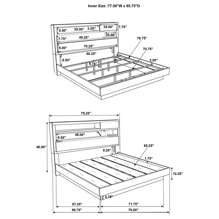 Fenwick 4 & 5 Piece Bedroom Set - Furniture Land (Milwaukee, WI)