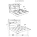 Fenwick 4 & 5 Piece Bedroom Set - Furniture Land (Milwaukee, WI)