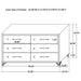 Lucia 4 & 5 Piece Bedroom Set King & Queen Beige & Grey - Furniture Land (Milwaukee, WI)