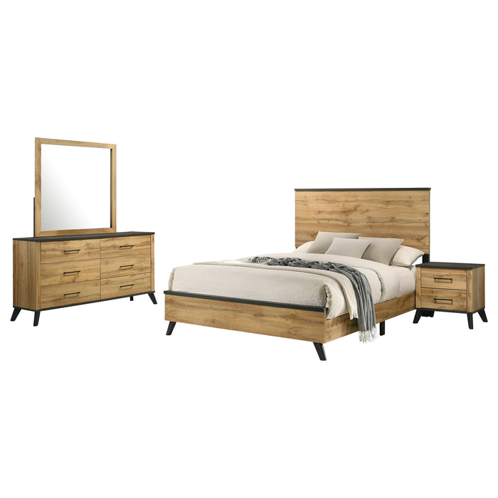 Kaywood 4 & 5 Pc Bedroom Set Full, E.King, Queen & Twin - Furniture Land (Milwaukee, WI)
