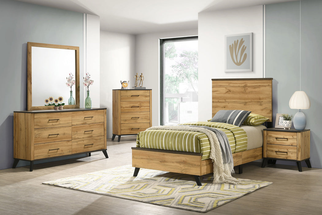 Kaywood 4 & 5 Pc Bedroom Set Full, E.King, Queen & Twin - Furniture Land (Milwaukee, WI)