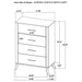 Kaywood 4 & 5 Pc Bedroom Set Full, E.King, Queen & Twin - Furniture Land (Milwaukee, WI)
