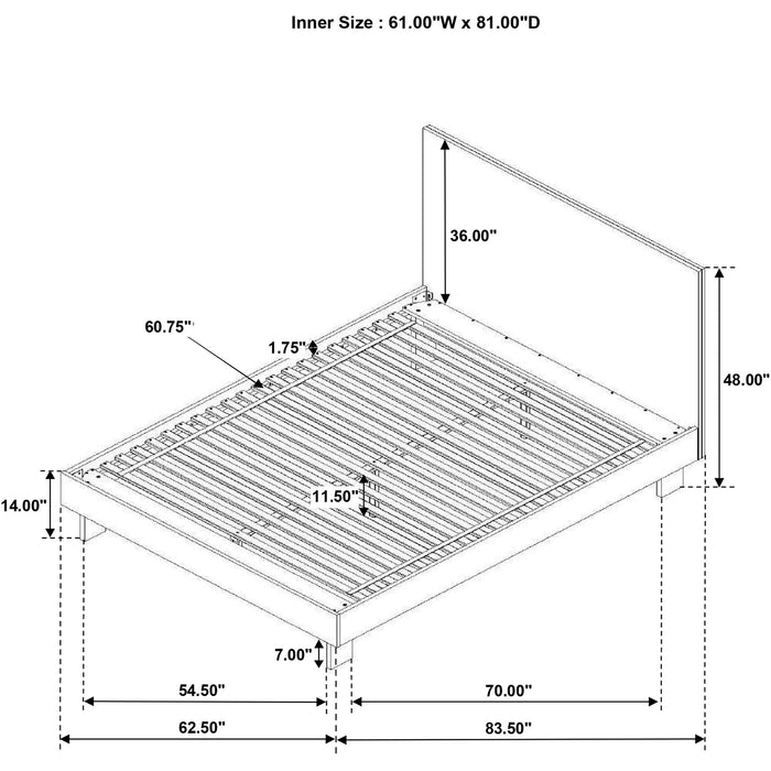 Glenwood Eastern King & Queen Bed - Furniture Land (Milwaukee, WI)