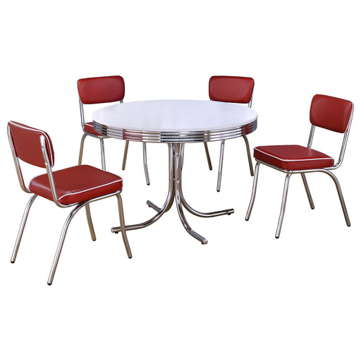 Retro 5 Pc Dining Sets - Furniture Land (Milwaukee, WI)