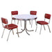 Retro 5 Pc Dining Sets - Furniture Land (Milwaukee, WI)