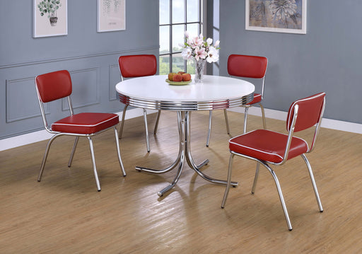Retro 5 Pc Dining Sets - Furniture Land (Milwaukee, WI)