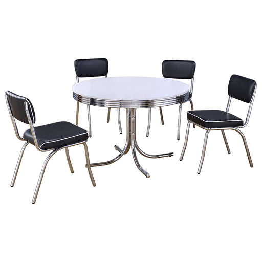Retro 5 Pc Dining Sets - Furniture Land (Milwaukee, WI)