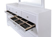 Naima White Dresser - Furniture Land (Milwaukee, WI)