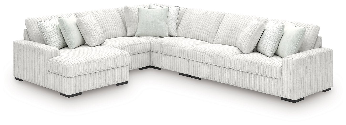 Stupendous Sectional with Chaise - Furniture Land (Milwaukee, WI)