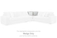 Stupendous Sectional with Chaise - Furniture Land (Milwaukee, WI)