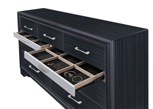 Naima Black Dresser - Furniture Land (Milwaukee, WI)