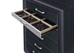 Naima Black Chest - Furniture Land (Milwaukee, WI)