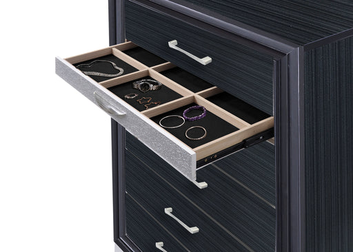 Naima Black Chest - Furniture Land (Milwaukee, WI)