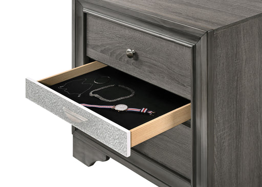 Naima Gray Nightstand - Furniture Land (Milwaukee, WI)