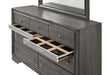 Naima Gray Dresser - Furniture Land (Milwaukee, WI)