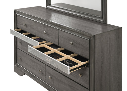 Naima Gray Dresser - Furniture Land (Milwaukee, WI)
