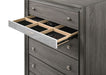 Naima Gray Chest - Furniture Land (Milwaukee, WI)