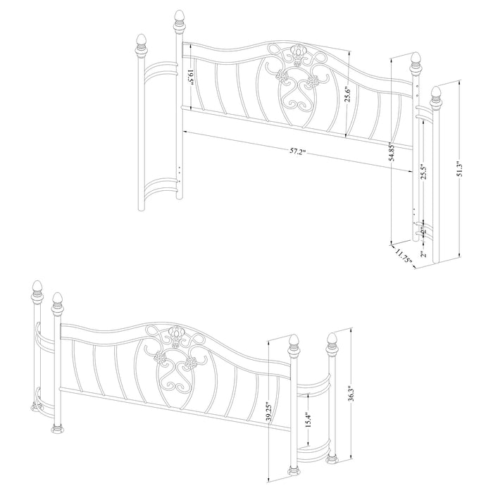 Sydney Eastern King & Queen Bed - Furniture Land (Milwaukee, WI)