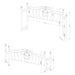 Sydney Eastern King & Queen Bed - Furniture Land (Milwaukee, WI)