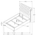 Devon Bedroom Set White - Furniture Land (Milwaukee, WI)
