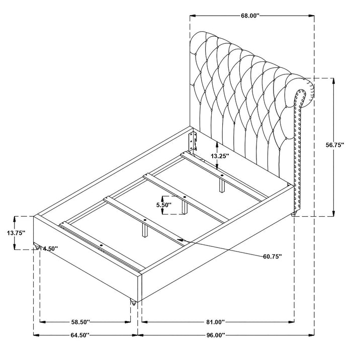 Devon Bedroom Set White - Furniture Land (Milwaukee, WI)