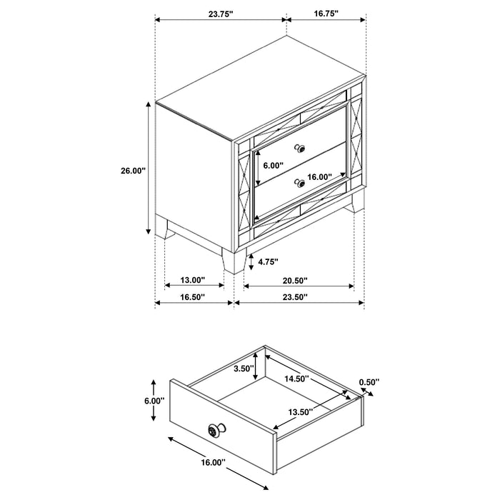 Camille Bedroom Sets - Furniture Land (Milwaukee, WI)