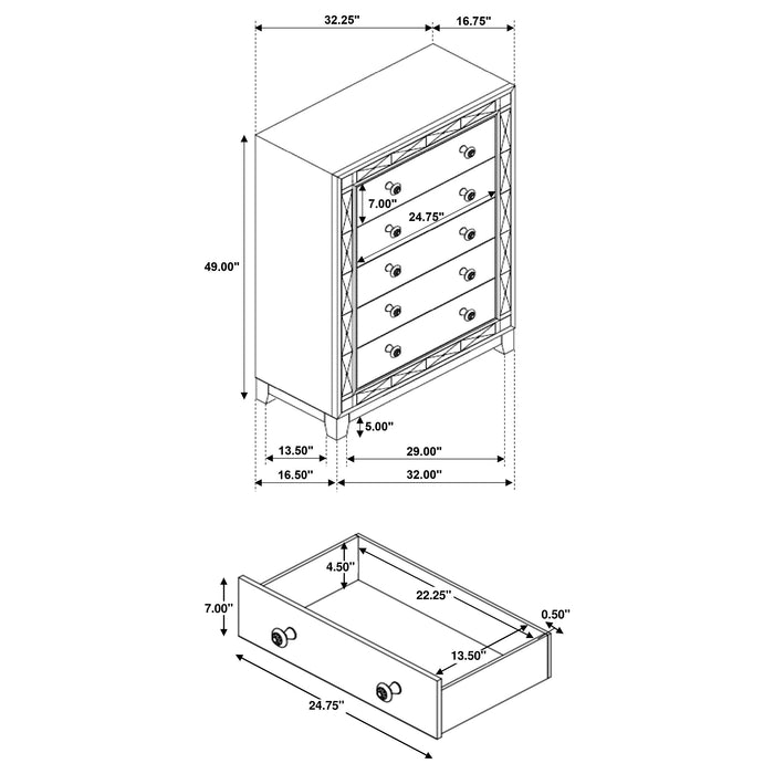 Camille Bedroom Sets - Furniture Land (Milwaukee, WI)