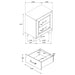 Dorian Bedroom Sets - Furniture Land (Milwaukee, WI)