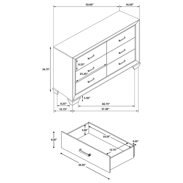 Dorian Bedroom Sets - Furniture Land (Milwaukee, WI)