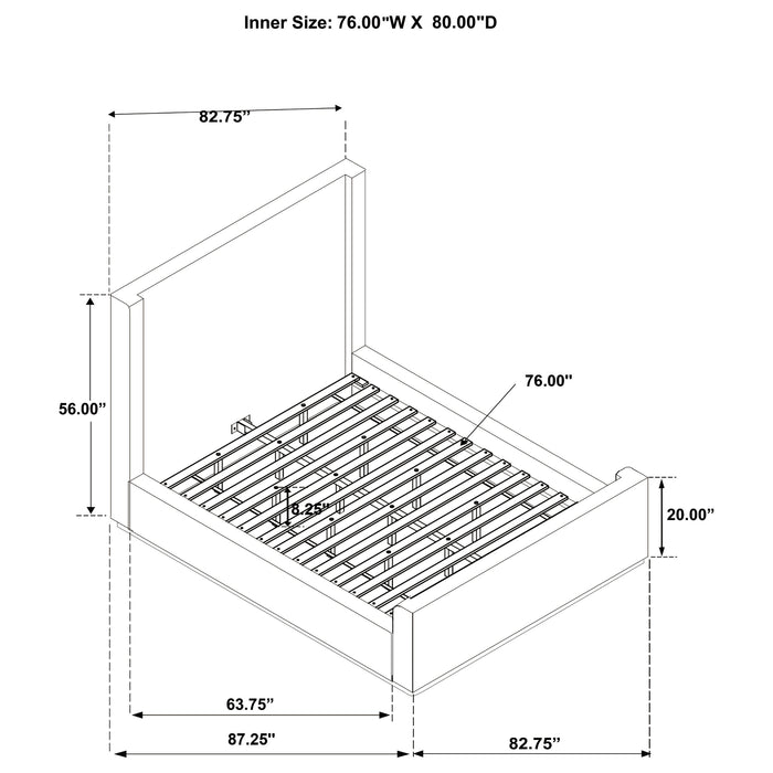 Nala Eastern King & Queen Bed - Furniture Land (Milwaukee, WI)
