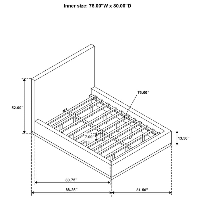 Knox Eastern King & Queen Bed - Furniture Land (Milwaukee, WI)