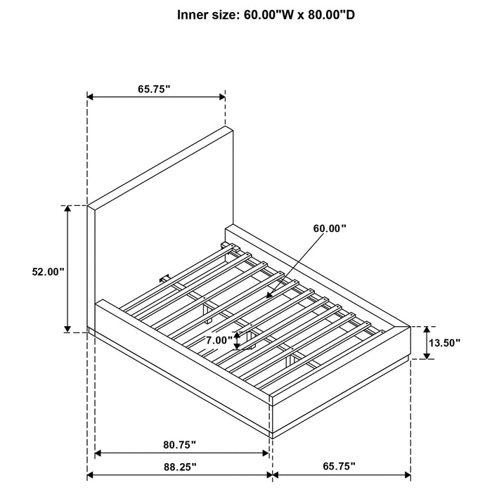 Knox Eastern King & Queen Bed - Furniture Land (Milwaukee, WI)